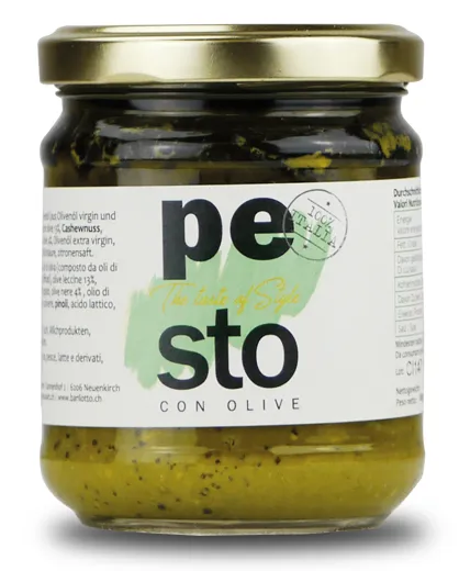 PESTO CON OLIVE