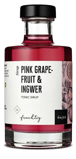 PINK GRAPEFRUIT & INGWER TONIC SIRUP