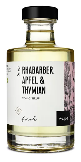 RHABARBER, APFEL & THYMIAN - TONIC SIRUP