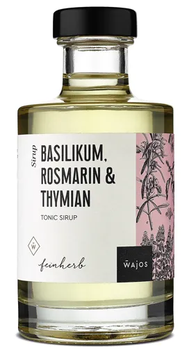 BASILIKUM, ROSMARIN & THYMIAN TONIC SIRUP