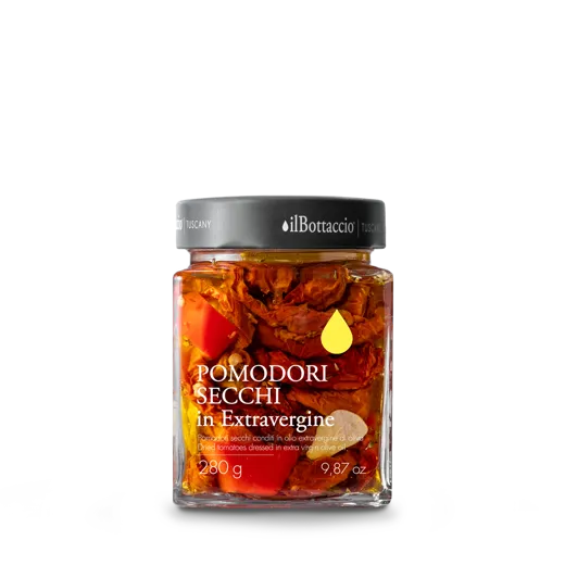 POMODORI SECCHI in extra vergine 280 gr