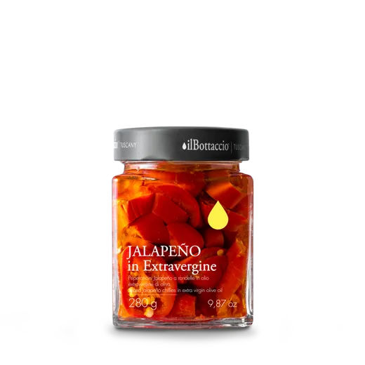 PEPERONCINO JALAPENO in extra vergine 280 gr