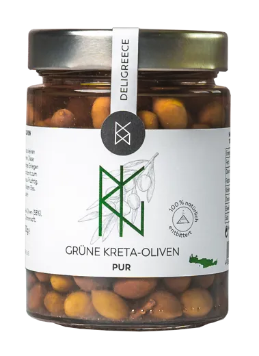 GRÜNE KRETA-OILVEN PUR 340 G GLAS