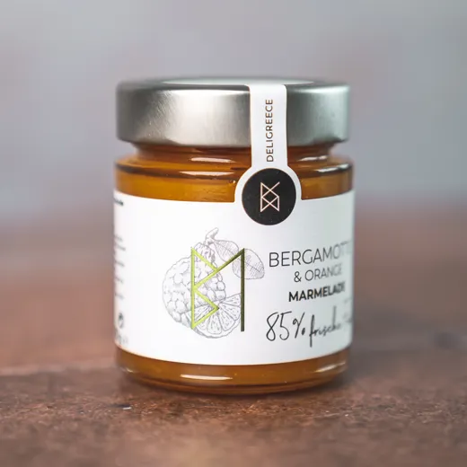 BERGAMOTTE MARMELADE 180G GL.