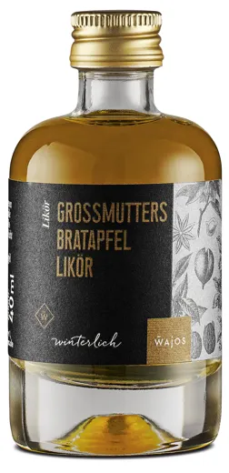 GROSSMUTTERS BRATAPFEL LIKÖR 40 ML