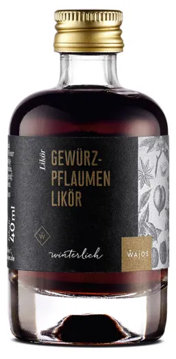 GEWÜRZPFLAUMEN LIKÖR 40 ML